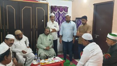 మత గురువు ఫయాజ్ ను కలిసిన ఉప ముఖ్యమంత్రి అంజాద్ భాష